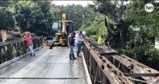 Autoridades de Boquete gestionan construcción de puente tras daño por árbol caído