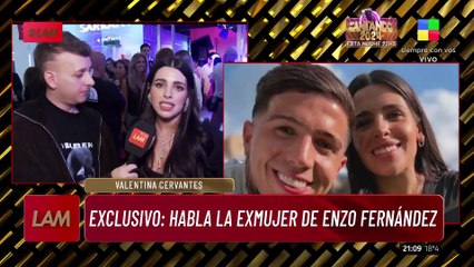 VALENTINA CERVANTES, ex de ENZO FERNÁNDEZ, rompe el silencio tras su separación