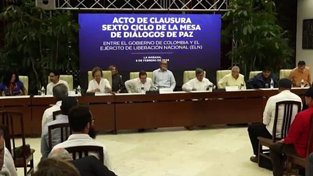 Gobierno de Colombia y ELN acuerdan retomar diálogos de paz