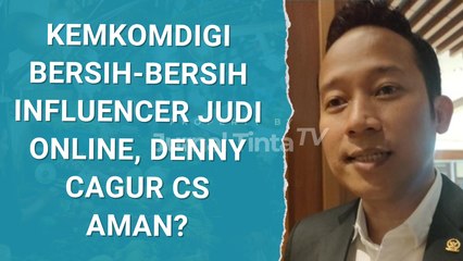 Kemkomdigi Memblokir Akun Influencer Promotor Judi Online, Bagaimana dengan Denny Cagur CS?