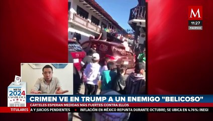 ¿Trump será un enemigo "belicoso" para los cárteles de drogas mexicanos?
