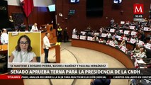 Paulina Hernández destaca piso parejo en contienda por presidir la CNDH