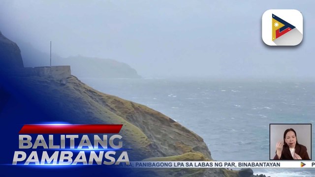 Mga pag-ulan at pagbayo ng malalakas na hangin sa Batanes, humupa na