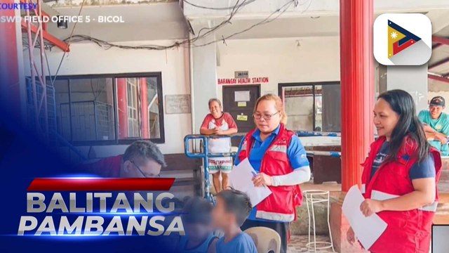Nasa P339-M halaga ng humanitarian aid, naipamahagi na ng DSWD sa Bicol region