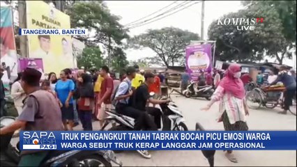 Truk Pengangkut Tanah Tabrak Bocah Picu Emosi Warga, Sopir Positif Narkoba