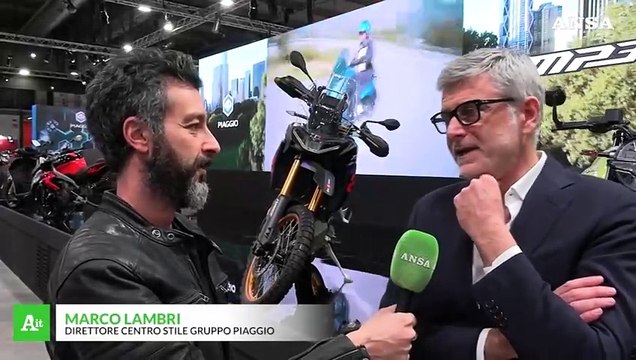 Piaggio ad Eicma tra storia ed innovazione