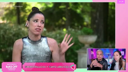 Bake Off Famosos: el inesperado accidente de Cande Molfese que dejó a Maru Botana en el piso