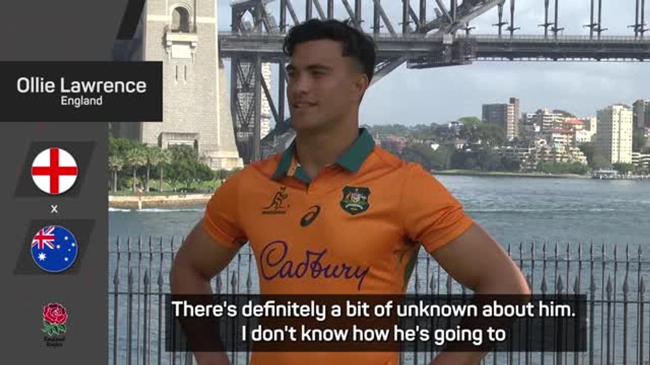 Lawrence ready to face 'a bit of the unknown' in Australia's Joseph Sua’ali’i