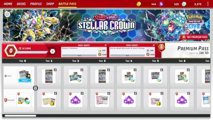 Pokemon TCG Live [PC] Pack Opening (Scarlet & Violet - Stellar Crown) - Part 1