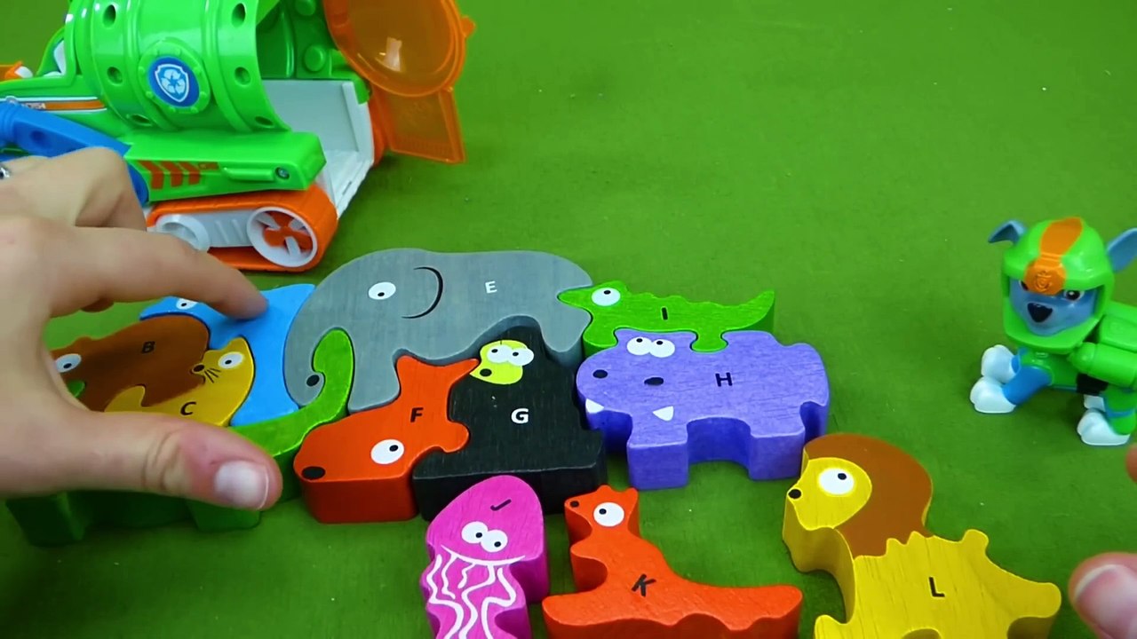 Toys Best Learning Video -Kids Alphabet Letter Sounds Animal Puzzle for Toddlers 24