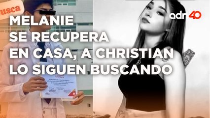 Melanie, la joven agredida por su novio en Tamaulipas, se recupera en casa