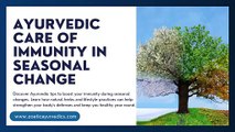 Ayurvedic Care Of Immunity In Seasonal Change