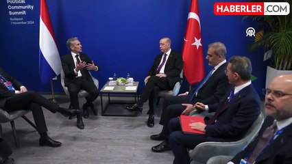 Cumhurbaşkanı Erdoğan, Hollanda Başbakanı Schoof ile bir araya geldi