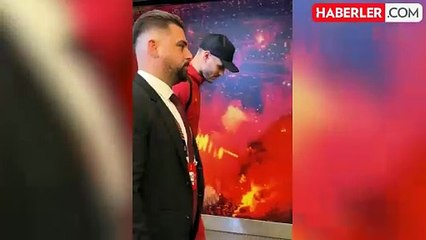 Galatasaray'ın yıldızı sahayı sedyeyle terk etti