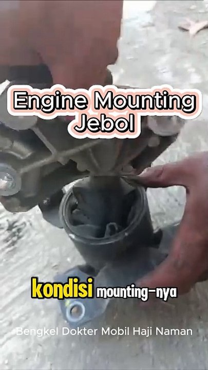Engine Mounting Jebol