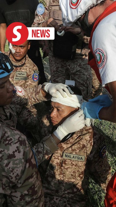 Six Malbatt members injured in Israeli strike on Lebanon's Sidon