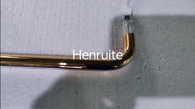 C Shaped quartz infrared halogen short wave emitte industrial emitter IR halogen heater