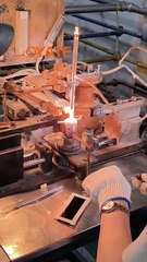 Production process of single ended woven carbon fiber heat lamps