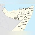 Map of Puntland. Peta Puntland. Puntland Map