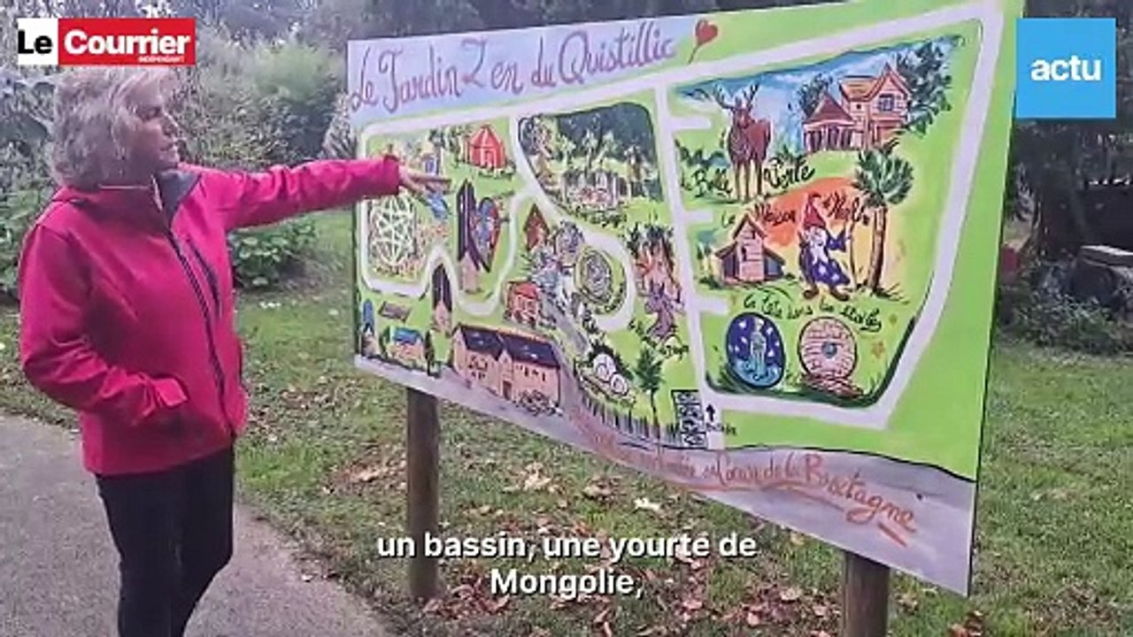 Le Jardin zen du Quistillic à Guerlédan (Côtes-d'Armor)