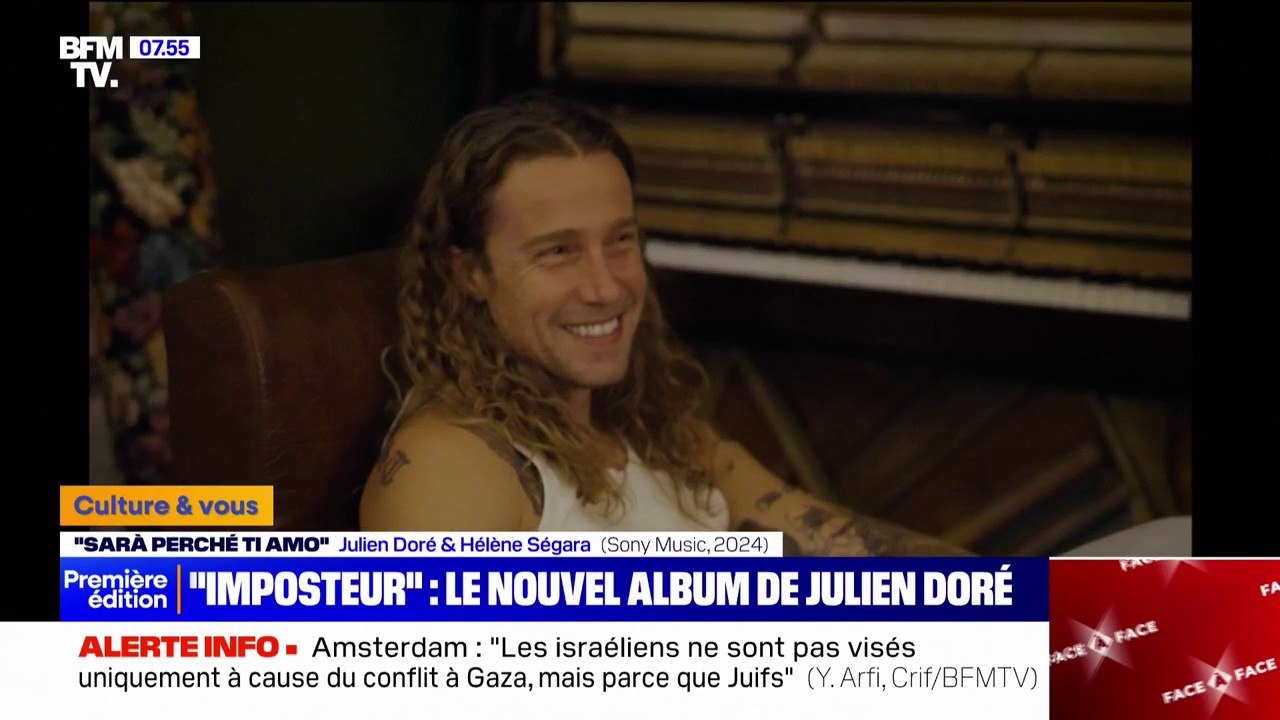 "Imposteur": le nouvel album de Julien Doré sort ce 8 novembre