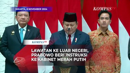 Instruksi Presiden Prabowo ke Kabinet Merah Putih Selama Dirinya Lawatan ke Luar Negeri