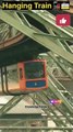 Hanging Train 🚂🚋 Germany _ Hanging Train view☺ _shorts _short _shortvideo(360P)