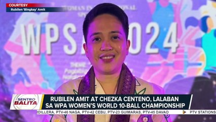 Rubilen Amit at Chezka Centeno, lalaban sa WPA Women’s World 10-Ball Championship