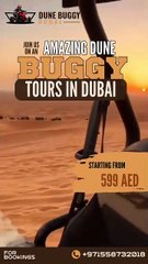 Dune Buggy Dubai- Desert Experience like No other