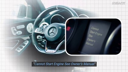 Key Steps To Take When Your Mercedes Says Cannot Start Engine See Owner's Manual