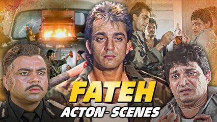 Fateh (1991) Fight-Scene Shoot: Sanjay Dutt, Shafi Inamdar, Mohsin Khan & Satyajeet | Flashback BTS