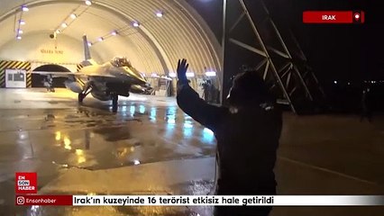 Irak ve Suriye'nin kuzeyinde 16 terörist öldürüldü