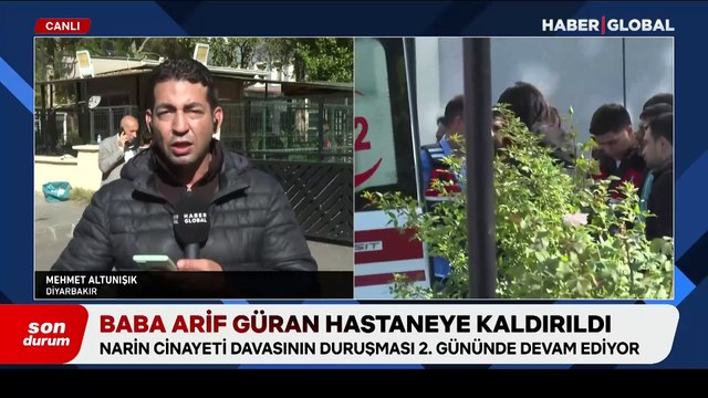 Narin Güran cinayeti davasında salonda gerginlik! Baba Arif Güran sinir krizi geçirdi