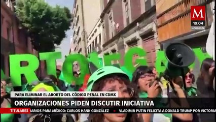 Congreso suspende debate de despenalización del aborto en CdMx. Pedro Gamboa, 07 de noviembre 2024