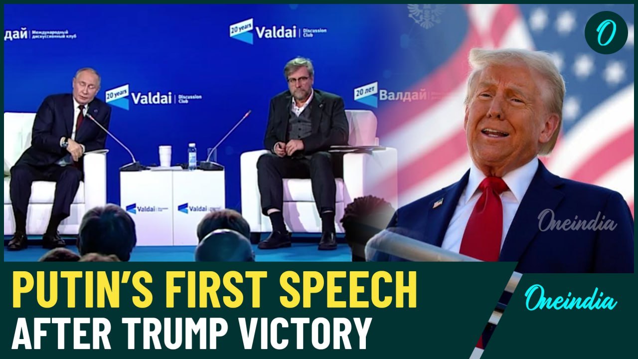 VIDEO| Putin Speaks After Trump Landslide, Makes Shocking Remarks on Ukraine Crisis