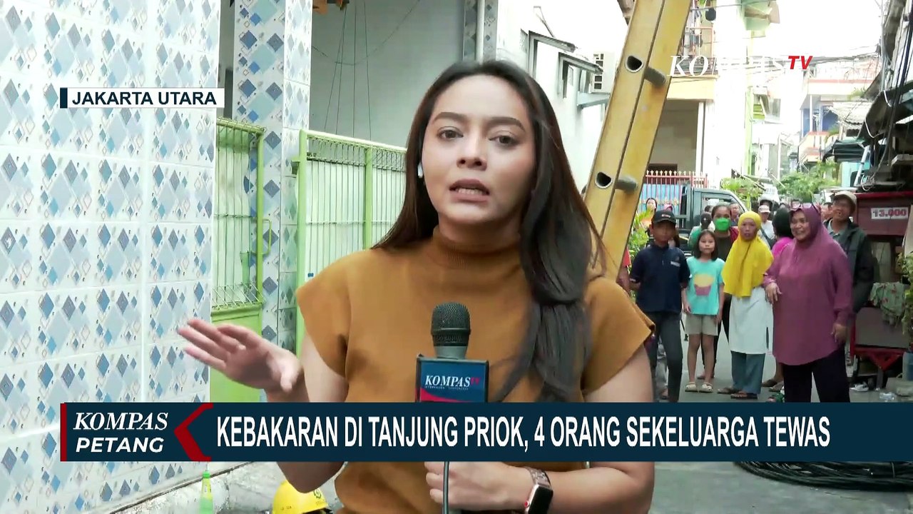 Update! Penyelidikan Polisi-Situasi Usai Kebakaran di Tanjung Priok, 4 Orang Sekeluarga Tewas