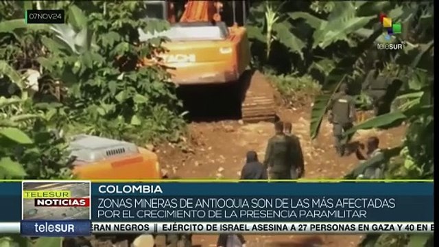 Organizaciones sociales de Colombia denuncian violaciones de DD.HH debido al avance del paramilitarismo
