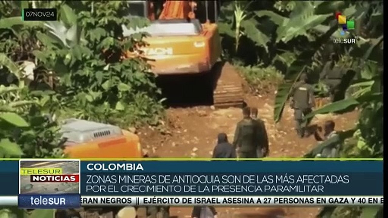 Organizaciones sociales de Colombia denuncian violaciones de DD.HH debido al avance del paramilitarismo