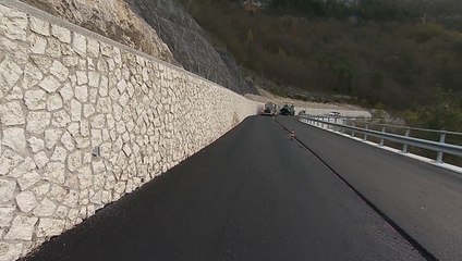 Vallarsa, cantiere finito: la strada riapre in entrambi i sensi di marcia