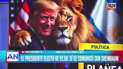 Javier Mile espera que lo atienda Donald Trump: planean viajes para noviembre y enero