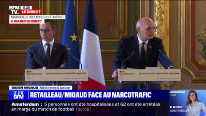 Victimes du narcotrafic: le ministre de la Justice comprend "leur colère" et "leur immense douleur"