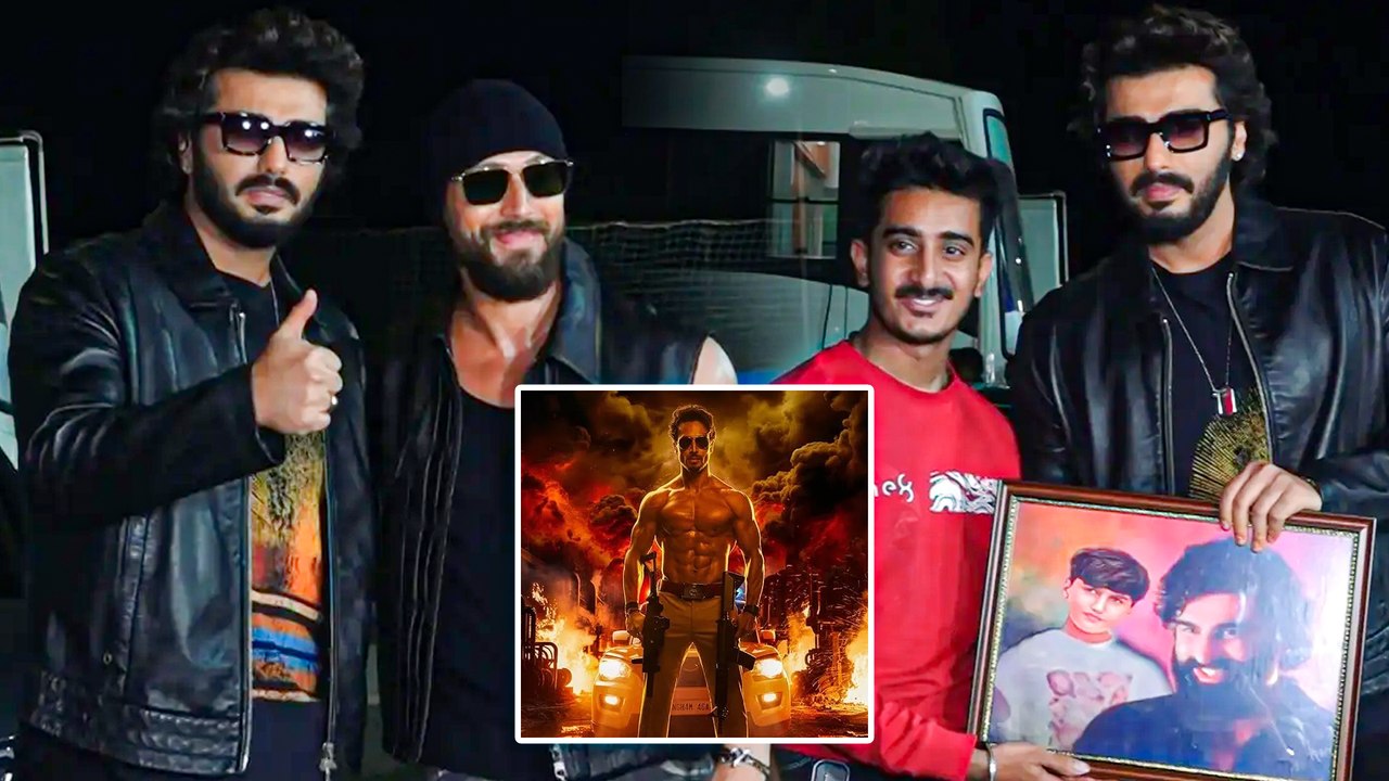 Arjun Kapoor & Tiger Shroff Clicked Together Like Bros! | SINGHAM AGAIN Film Promotions!