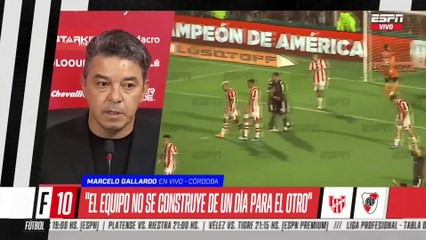 Gallardo después del triunfo de River ante Instituto: "Intentaremos acercarnosy hacer un poco de lío"