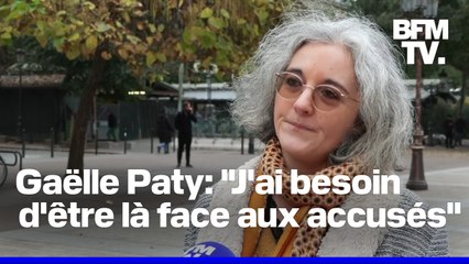"J'ai besoin d'être là face aux accusés": la sœur de Samuel Paty témoigne en marge du procès