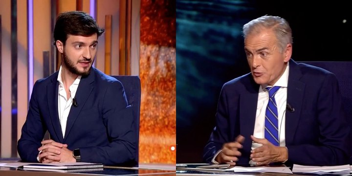 Baño de Alejandro Entrambasaguas a Carmelo Encinas por intentar salvar del fango a Teresa Ribera