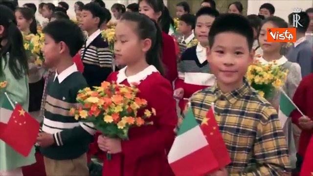 Mattarella in Cina ricevuto da Xi Jinping alla Grande Sala del Popolo di Pechino