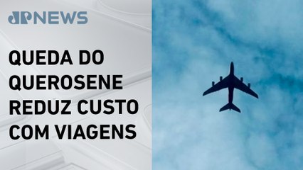 Preço médio da passagem aérea nacional cai quase 15%