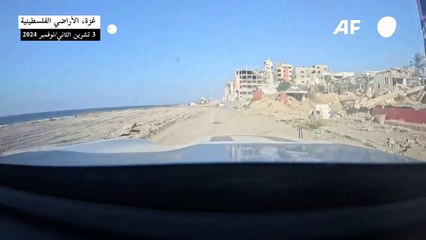 لقطات متسارعة للأونروا تظهر حجم الدمار في غزة