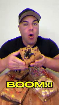 These Brownies‼️‼️‼️‼️ #food #sweets #dessert #brownies #foodie #father #son #family #fun #bigjustice #boom @Buckeye Brownies