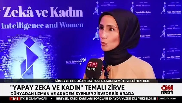 KADEM'den 'Yapay Zeka ve Kadın' temalı zirve! Dünyadan uzman ve akademisyenler bir arada